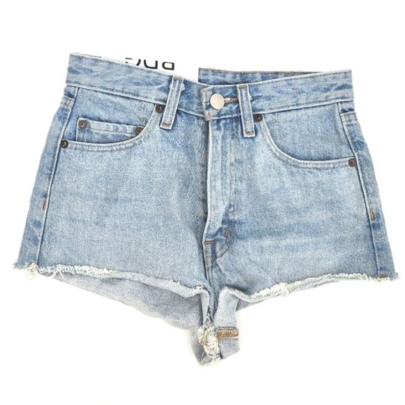 Urban Outfitters BDG Hamilton Super Cheeky Denim Jean Shorts Womens Size 25 - Picture 1 of 6